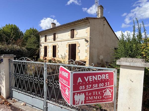 ST YZAN MAISON A RAFRAÎCHIR SUR 840 M² Saint-Yzan-de-Soudiac (33920)