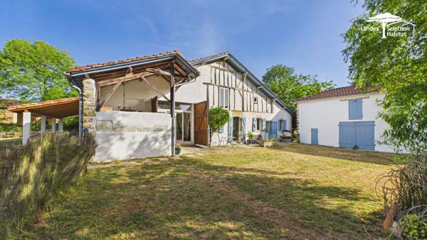 Campagne chic - Superbe corps de ferme - Potentiel Chambres d'hôtes Hagetmau
