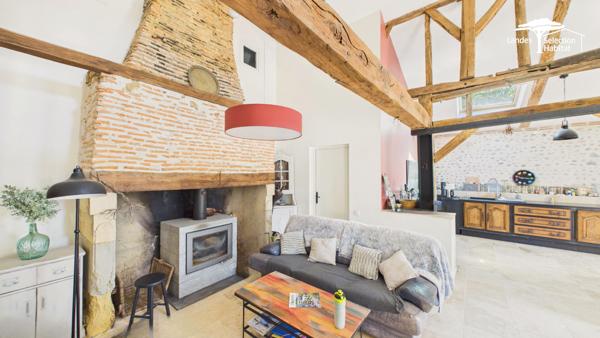 Campagne chic - Superbe corps de ferme - Potentiel Chambres d'hôtes Hagetmau