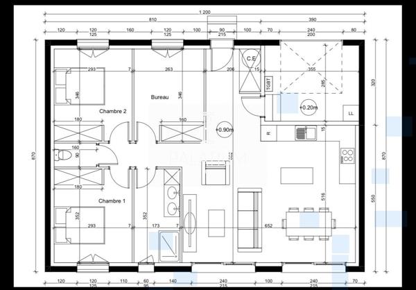 Maison neuve + terrain à partir de 222 900€