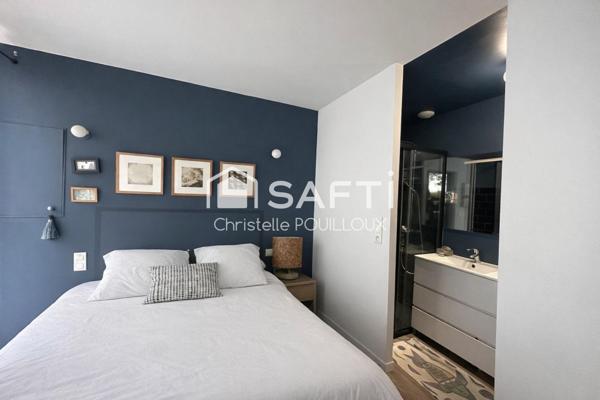 Maison de plain pied, 4 chambres, 2 SDB, jardin