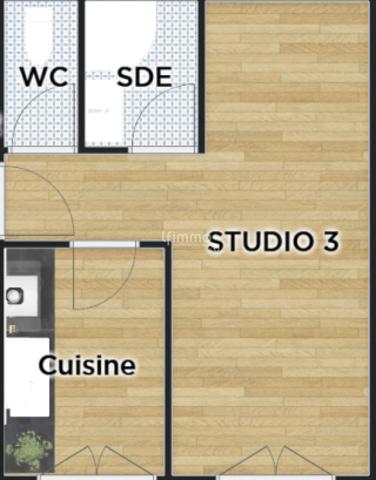 Investissement locatif - Studio - Gennevilliers Village