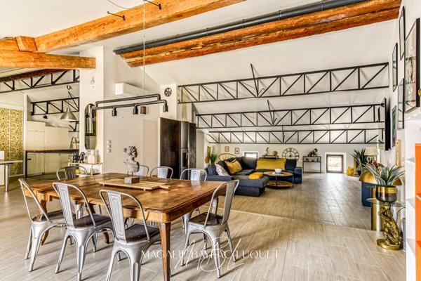 ANCIENNE MAISON VIGNERONNE REINVENTE EN LOFT INDUSTRIEL
