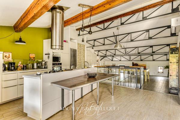 ANCIENNE MAISON VIGNERONNE REINVENTE EN LOFT INDUSTRIEL