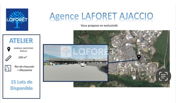 Achat local commercial Sarrola-Carcopino - 179 m² - 470 000 €