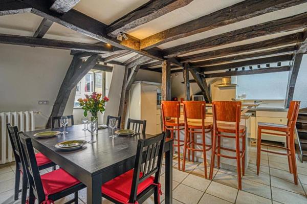 Duplex de charme, 115 m²–centre historique de Vannes, à deux pas du port !