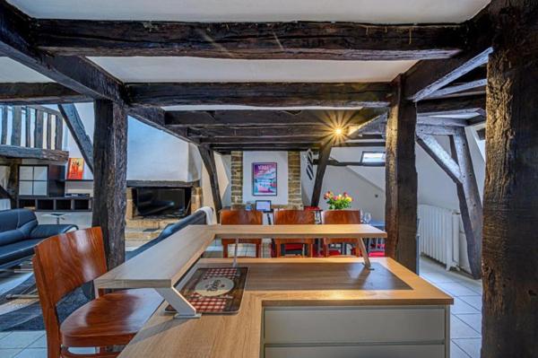 Duplex de charme, 115 m²–centre historique de Vannes, à deux pas du port !