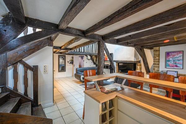 Duplex de charme, 115 m²–centre historique de Vannes, à deux pas du port !