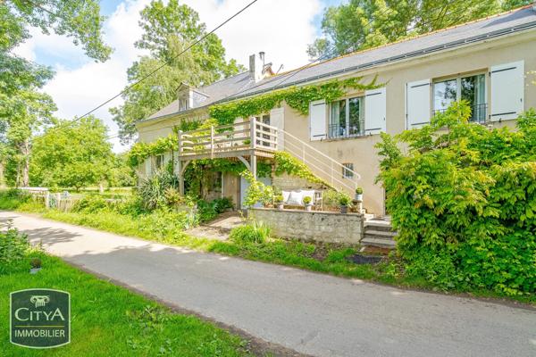 Maison à vendre 4 pièces 70m² Savigny-en-Véron (37420)