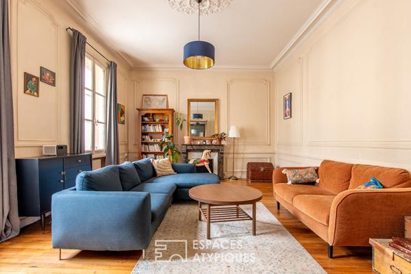 Maison familiale de caractère dans le bourg de Chemillé