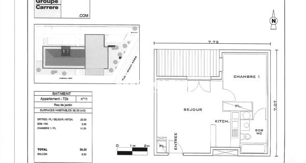 Location Appartement 2 pièces 39.56 m² - Beaumont 63110