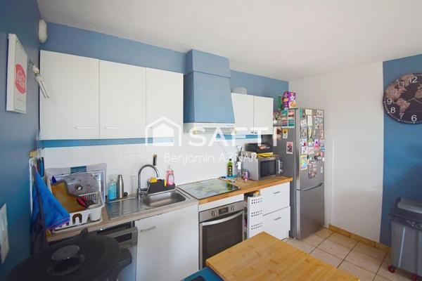 Maison de village T4 avec jardin et chambre au RDC