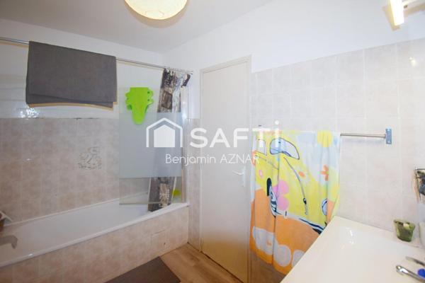 Maison de village T4 avec jardin et chambre au RDC