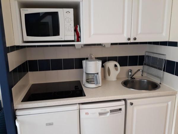 Port Bourgenay T1BIS LIBRE avec terrasse dans résidence sécurisée.