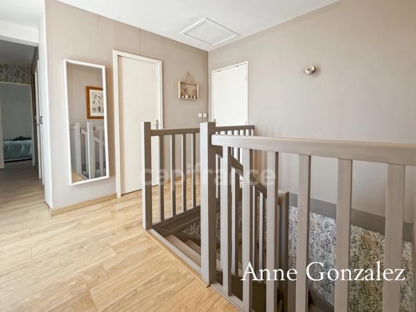 ORLEANS LA SOURCE, aux portes de la Sologne, à vendre maison familiale avec balcon, jardin clos sans vis-àvis et garage + trois places de parking