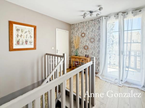 ORLEANS LA SOURCE, aux portes de la Sologne, à vendre maison familiale avec balcon, jardin clos sans vis-àvis et garage + trois places de parking