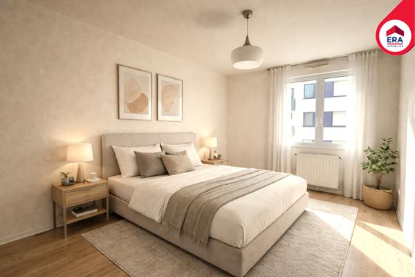 Appartement T3 à vendre à Rennes - Quartier Cleunay, vue jardin japonais