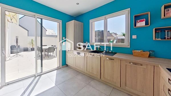 Saint André des Eaux proche centre-ville, Maison moderne de 2016, 103m²,  3 chambres – Terrain de 540 m²