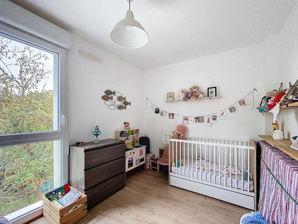 Appartement, dernier etage, bord de loire, ascenseur, nantes sud, 3 chambres, bus, commoditees