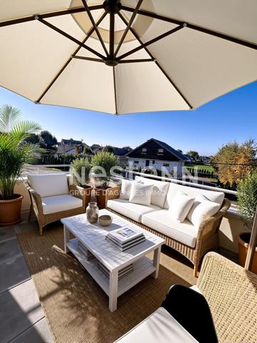 Appartement T2 neuf avec terrasse et place de stationnement au coeur de Frasne !