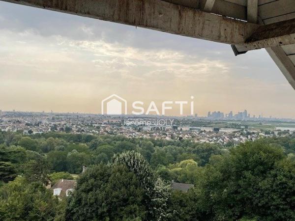 Manoir anglo-normand avec vue sur Paris