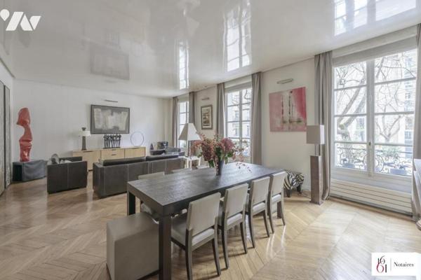 APPARTEMENT D'EXCEPTION de 256 m2 Avenue de Wagram Proche du Parc Monceau