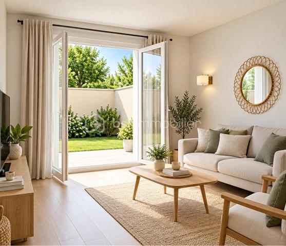 À SAISIR : Charmant 2 Pièces avec Jardin et Terrasse – Proche RER A Noisy-Champs
​Découvrez ce charmant appartement de 2 pièces au rez-de-chausséen, d'une surface de 38,40 m² loi Carrez, situé au rez-de-chaussée d'une petite résidence bien entretenue de 2003 dans le secteur prisé à Noisy-le-Grand. Son véritable atout coup de cœur réside dans son magnifique espace extérieur privatif d'environ 27 m², composé d'une terrasse de 7 m² et d'un agréable jardin engazonné, vous offrant un véritable havre de paix en pleine ville pour profiter des beaux jours.
​Cet appartement bénéficie d'une distribution fonctionnelle et parfaitement optimisée. L'entrée, dotée d'un placard de rangement pratique, vous mène vers un séjour lumineux de plus de 17 m². Cette agréable pièce de vie intègre une cuisine équipée ouverte, créant un espace convivial qui se prolonge naturellement vers la terrasse et le jardin grâce à de grandes baies vitrées. L'espace nuit, bien séparé, se compose d'une chambre confortable de plus de 10 m² avec placard intégré, offrant une vue dégagée et apaisante sur la verdure, ainsi que d'une salle d'eau fonctionnelle avec WC.
​L'environnement constitue un point fort incontestable de ce bien. Vous profiterez d'un emplacement stratégique alliant le calme d'une résidence à taille humaine et la proximité immédiate des transports. La gare RER A de Noisy-Champs se trouve à seulement 750 mètres, vous permettant de rejoindre très rapidement Paris et les grands pôles de l'Est parisien. De plus, plusieurs lignes de bus, dont la ligne 320, sont accessibles à quelques pas pour faciliter vos déplacements quotidiens sur la commune et ses environs.
​Pour votre confort au quotidien, toutes les commodités sont facilement accessibles à pied. Vous trouverez dans le secteur immédiat un supermarché, une pharmacie, des établissements scolaires, des équipements sportifs ainsi que des commerces de proximité. Les amateurs de shopping ou de loisirs apprécieront également l'accès rapide au grand centre commercial Les Arcades de Noisy-le-Grand, qui regroupe un hypermarché, de nombreuses boutiques, des restaurants et un cinéma.
​Idéal pour un premier achat, une résidence principale ou un investissement locatif sûr, ce deux pièces avec un véritable extérieur est une belle opportunité sur le marché. Un bien associant confort de vie, verdure et proximité de toutes les commodités est rare.
​N'attendez plus pour visiter cet appartement et laissez-vous séduire par son potentiel ! Contactez-moi dès aujourd'hui pour organiser une visite.

*** photographies améliorées par IA _ non contractuels