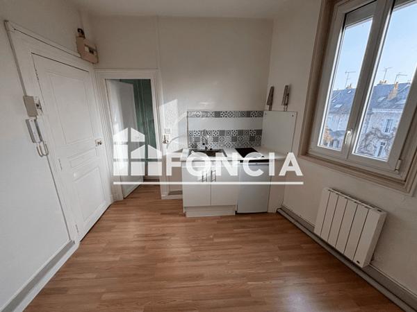 Location Studio 12.86 m² - 2-4 RUE GUTENBERG Tours 37000