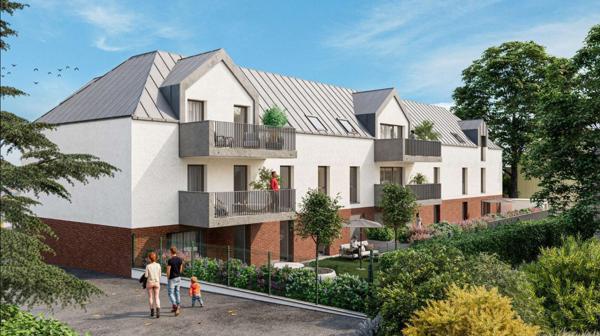 NEUF - Appartement, 3 Pièces, 66 m² · BRUZ · Quartier HYPER CENTRE