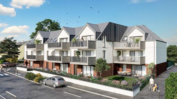 NEUF - Appartement, 3 Pièces, 66 m² · BRUZ · Quartier HYPER CENTRE