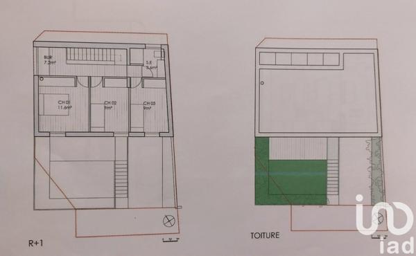 Maison de ville 6 pièces de 150 m² à Meudon (92190)