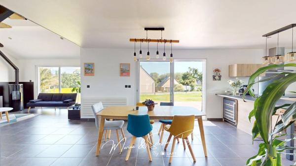 Maison contemporaine en ossature bois