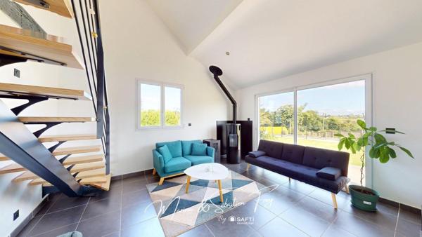 Maison contemporaine en ossature bois