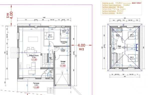 Terrain à vendre  539 m2 ST FELIU D AMONT - 66