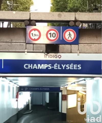 Parking à vendre 13 m² Paris 8