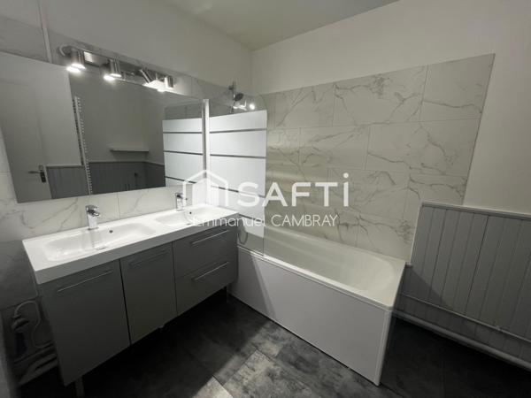 Appartement au 4ème et dernier étage - 79m²