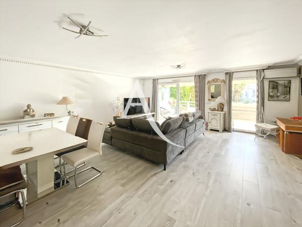 Appartement Cannes grand 4 pièces résidence sécurisée avec piscine