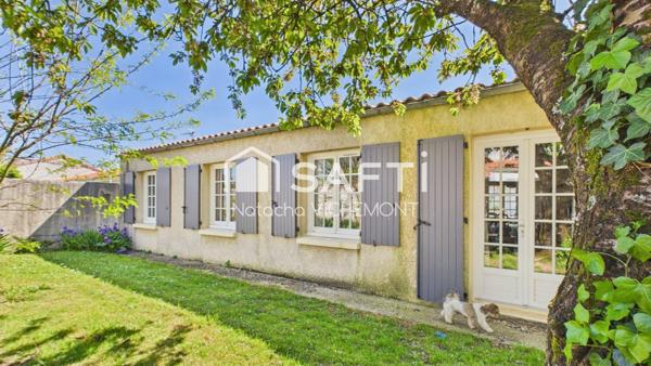 Maison coup de coeur plain pied 3 chambres commerces et collège à pieds