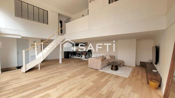 Appartement T4 ATYPIQUE en CENTRE VILLE de Saint-Quentin