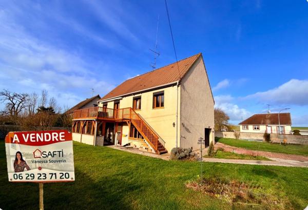 Agréable maison sur sous-sol + garage sur 750 m2