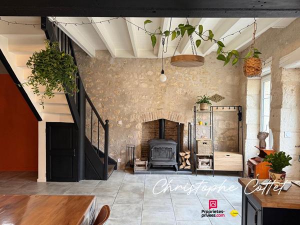 Chauvigny - Maison de caractère au pied de la cité médiévale - Charme & authenticité