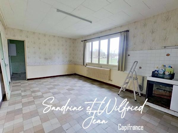 AILLY (27) - Ingremare - Maison à rénover - 150m² + garage, chaufferie et greniers