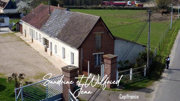 AILLY (27) - Ingremare - Maison à rénover - 150m² + garage, chaufferie et greniers