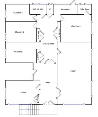 Appartement 6 pièces - 153 m²