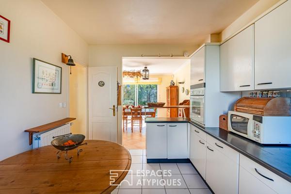 Maison familiale 5ch, jardin et piscine proche forêt