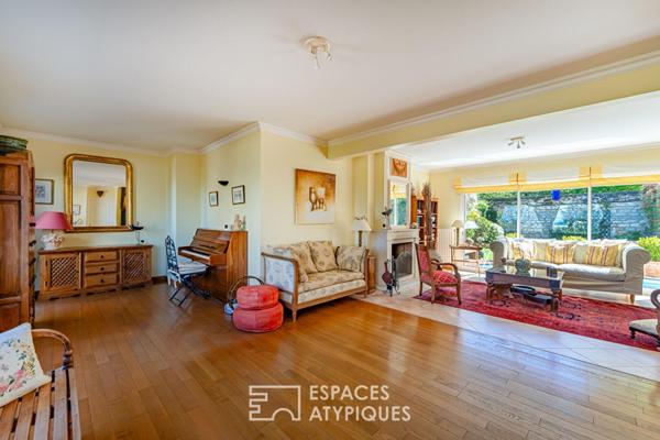 Maison familiale 5ch, jardin et piscine proche forêt