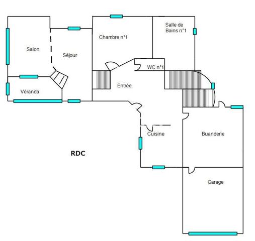 Maison 5 pièces - 135 m² Exclusivité efficity