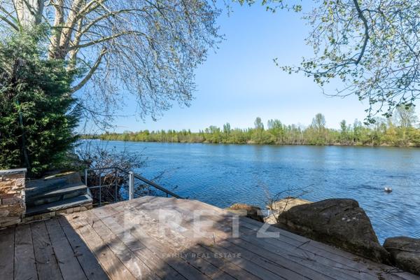 Villennes-sur-Seine, à seulement 20mn de la Porte Maillot