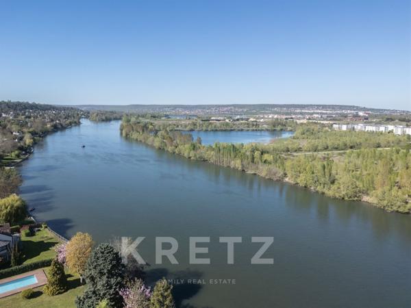 Villennes-sur-Seine, à seulement 20mn de la Porte Maillot