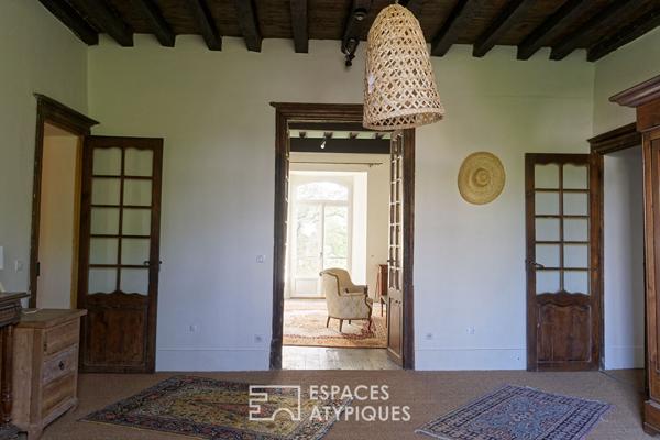 Ancien hôtel restaurant mythique réinventé en demeure de charme